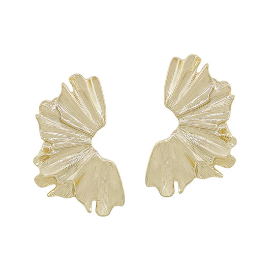 HALF PETAL STUDS