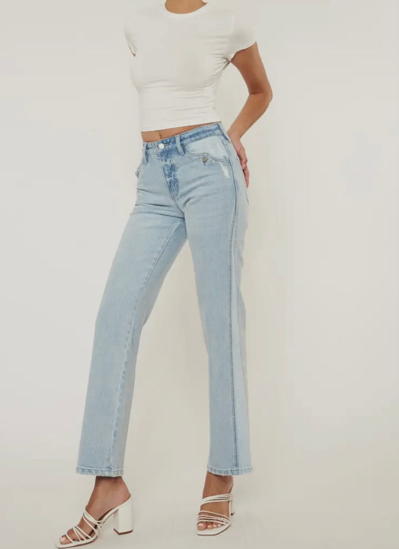 KANCAN SIGNATURE STRAIGHT LEG JEANS