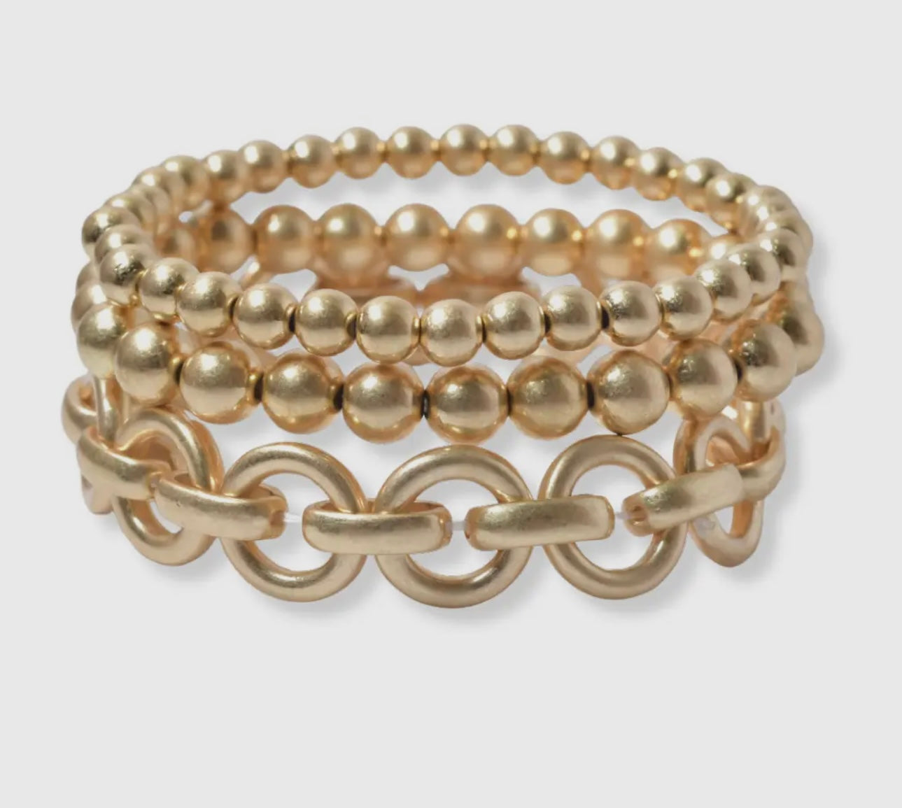 MULTI LAYER BALL SET MATTE GOLD